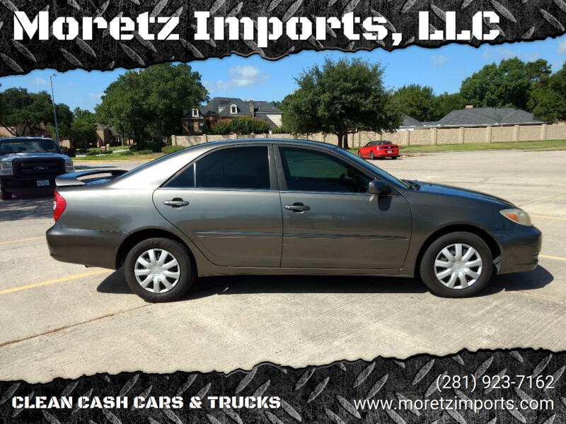 2004 Toyota Camry for sale at Moretz Imports, LLC in Spring TX