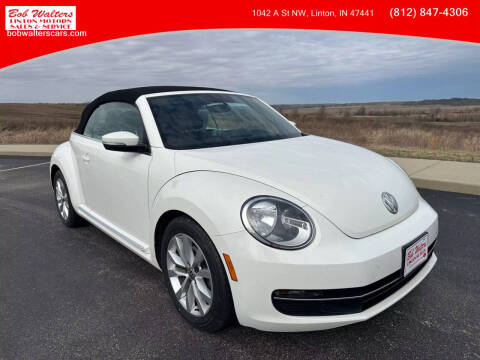 2013 Volkswagen Beetle Convertible for sale at Bob Walters Linton Motors in Linton IN