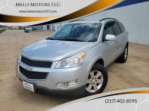 2012 Chevrolet Traverse for sale at Melo Motors LLC in Springfield IL