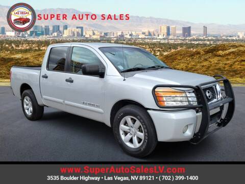 2012 Nissan Titan for sale at Super Auto Sales in Las Vegas NV