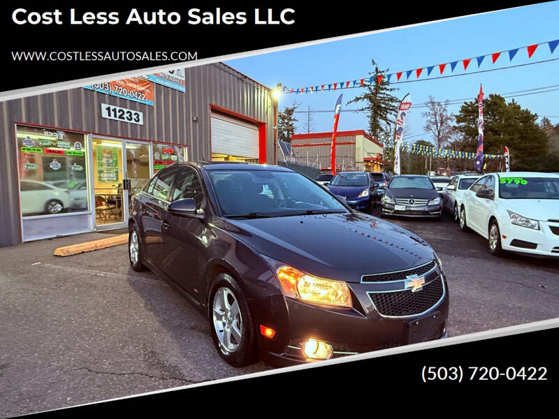 2014 Chevrolet Cruze for sale at Cost Less Auto Sales LLC in Portland OR