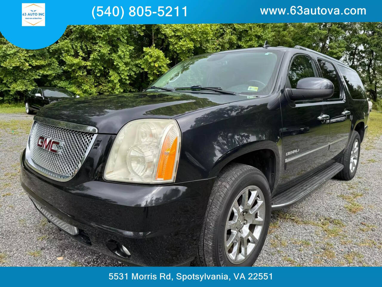 2011 GMC Yukon XL for sale at 63 Auto Inc in Spotsylvania, VA