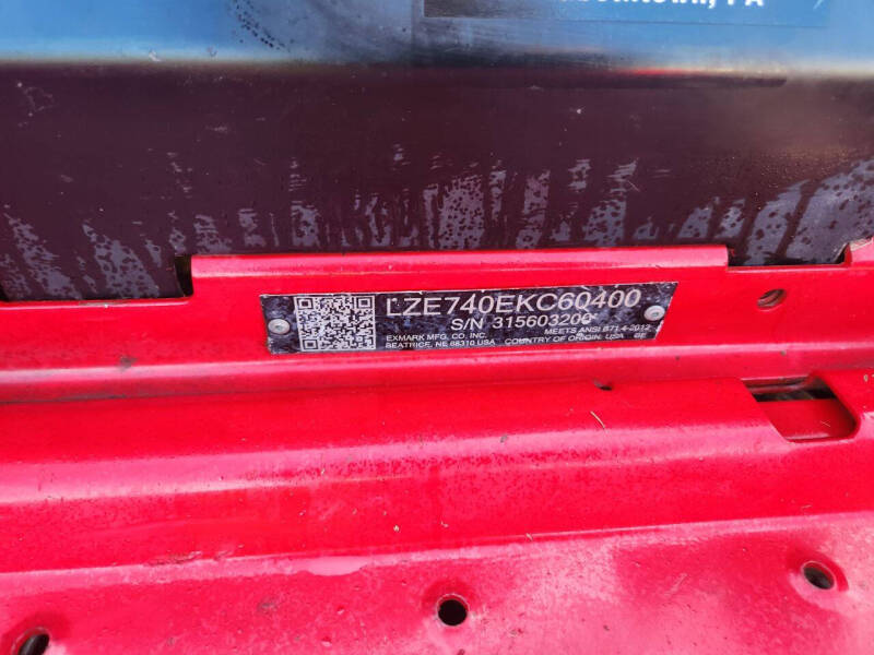 2015 Exmark Lazer Z 60" Deck E Series