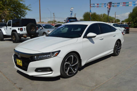 2019 Honda Accord for sale at A AND A AUTO SALES in Gadsden AZ