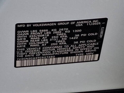 2026 Volkswagen Atlas Peak Edition 4Motion