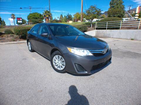 2012 Toyota Camry for sale at ARAX AUTO SALES in Tujunga CA