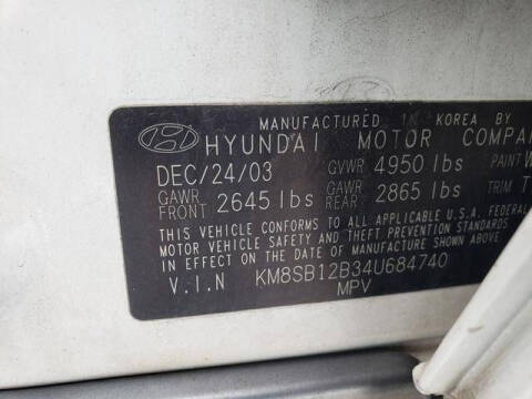 2004 Hyundai Santa Fe