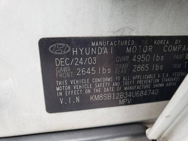 2004 Hyundai Santa Fe