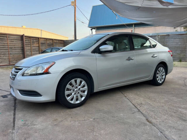 2013 Nissan Sentra for sale at CARMICHAEL AUTOMOTIVE in Houston, TX