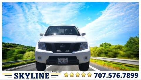 2017 Nissan Frontier for sale at Skyline Auto Sales in Santa Rosa CA