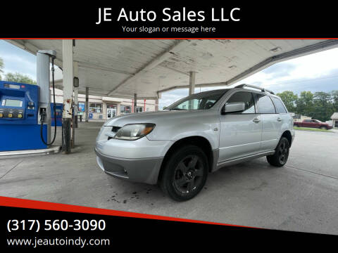 2003 Mitsubishi Outlander for sale at JE Auto Sales LLC in Indianapolis IN
