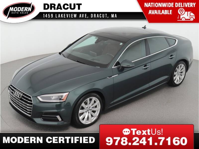 2018 Audi A5 Sportback for sale at Modern Auto Sales in Tyngsboro MA