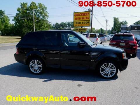 2011 Land Rover Range Rover Sport for sale at Quickway Auto Sales in Hackettstown NJ