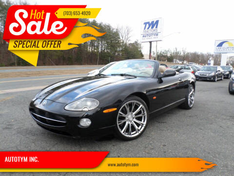 2006 Jaguar XK-Series for sale at AUTOTYM INC. in Fredericksburg VA