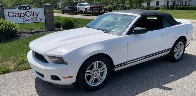 2012 Ford Mustang for sale at CapCity Customs in Plain City OH