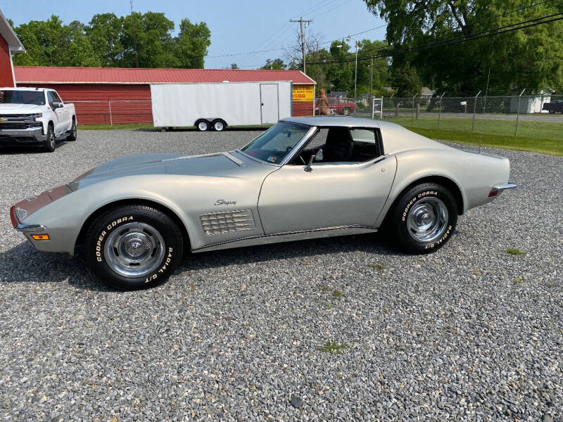 1972 Chevrolet Corvette for sale at F & A Corvette in Colonial Beach VA