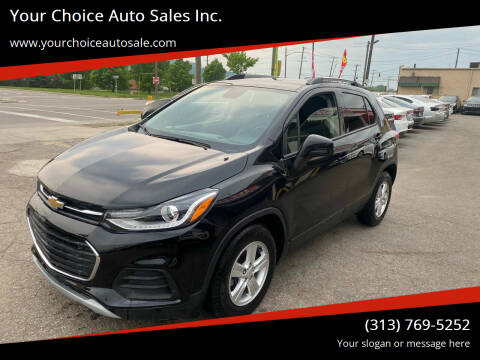 2021 Chevrolet Trax for sale at Your Choice Auto Sales Inc. in Dearborn MI