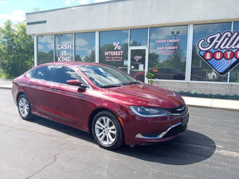 2015 Chrysler 200 for sale at Hilltop Auto in Clare MI