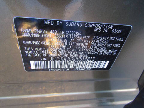 2024 Subaru Forester Wilderness