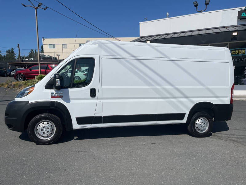 Used 2020 RAM ProMaster Cargo Van Base with VIN 3C6TRVDG8LE132014 for sale in Edmonds, WA