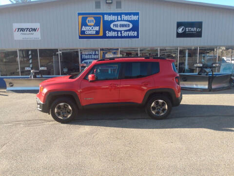 2015 Jeep Renegade for sale at Ripley & Fletcher Pre-Owned Sales & Service in Farmington ME