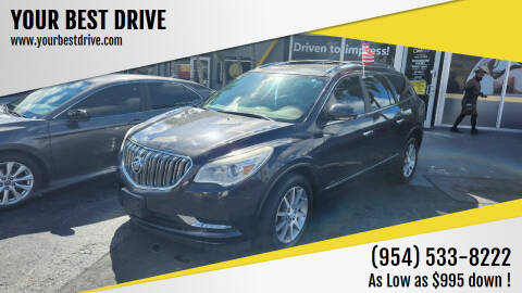 2016 Buick Enclave for sale at YOUR BEST DRIVE in Oakland Park FL