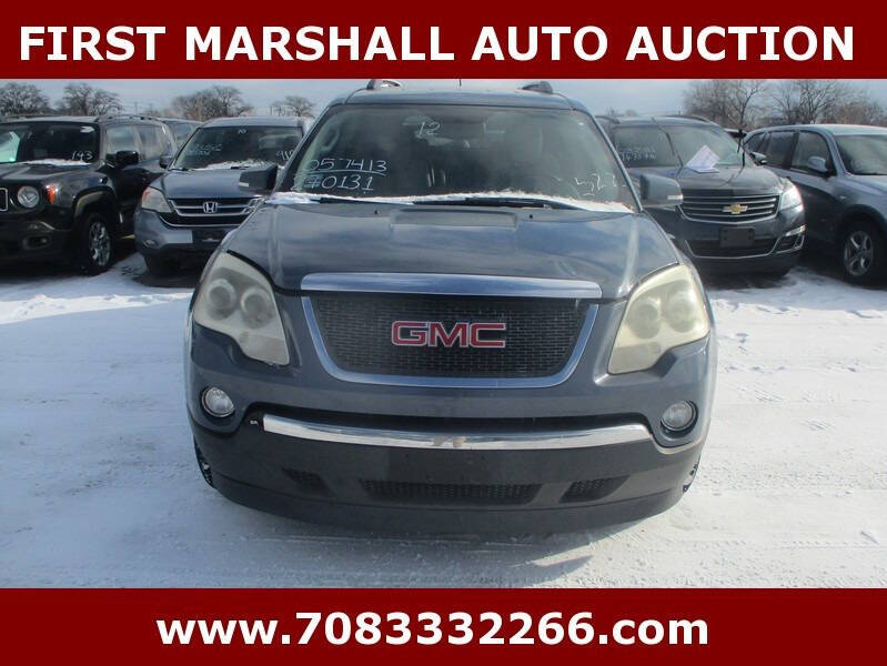 2012 GMC Acadia for sale at First Marshall Auto Auction in Harvey IL