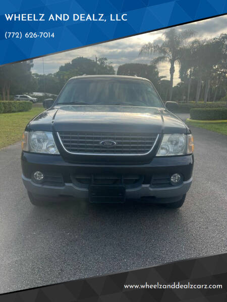 2002 Ford Explorer for sale at WHEELZ AND DEALZ, LLC in Fort Pierce FL