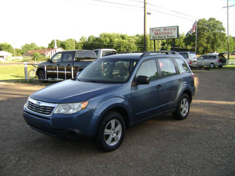 2010 Subaru Forester for sale at Tom Boyd Motors in Texarkana TX