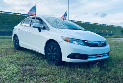2012 Honda Civic for sale at Cars N Trucks in Hollywood FL