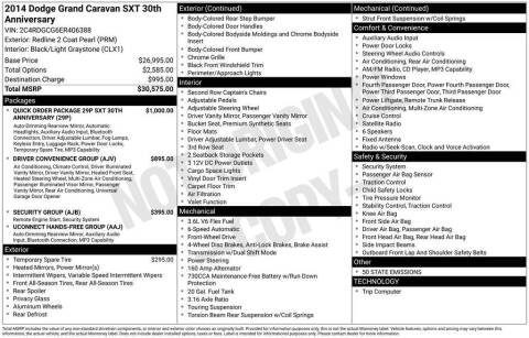 2014 Dodge Grand Caravan SXT