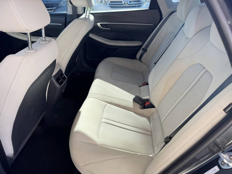 2021 Hyundai Sonata Hybrid Blue