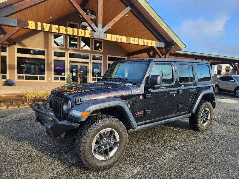 2019 Jeep Wrangler Unlimited for sale at RIVERSIDE AUTO CENTER in Bonners Ferry ID