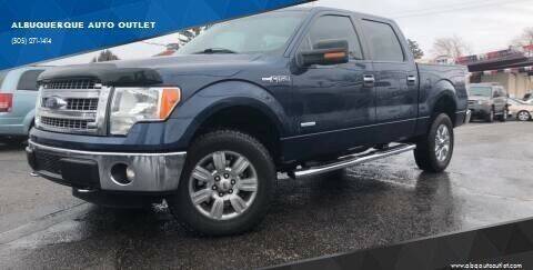 2013 Ford F-150 for sale at ALBUQUERQUE AUTO OUTLET in Albuquerque NM