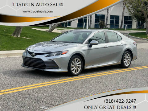 2021 Toyota Camry for sale at Trade In Auto Sales in Van Nuys CA