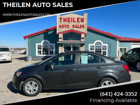2015 Chevrolet Sonic for sale at THEILEN AUTO SALES in Clear Lake IA