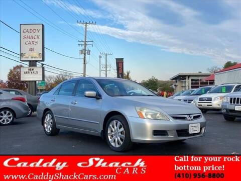 2007 Honda Accord for sale at CADDY SHACK CARS in Edgewater MD