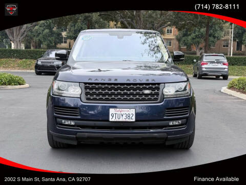 2016 Land Rover Range Rover Supercharged LWB