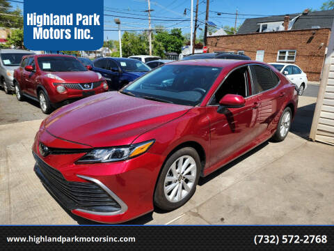 2022 Toyota Camry for sale at Highland Park Motors Inc. in Highland Park NJ