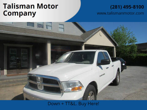 2012 RAM Ram Pickup 1500 for sale at Talisman Motor Company in Houston TX