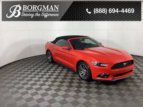 2017 Ford Mustang for sale at Everyone's Financed At Borgman - BORGMAN OF HOLLAND LLC in Holland MI