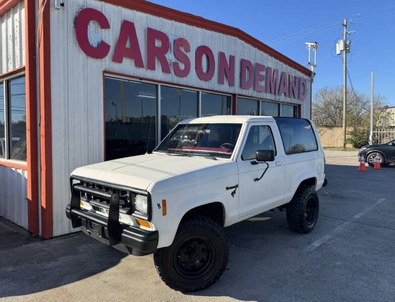 1986 Ford Bronco II for sale at Cars On Demand 3 in Pasadena TX