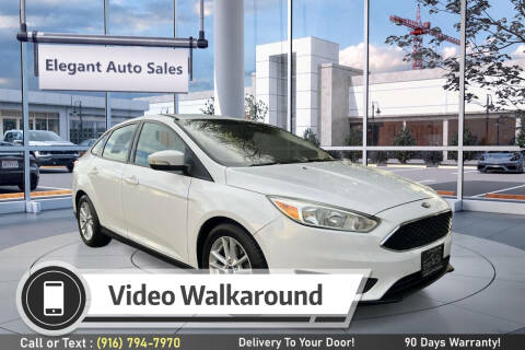 2016 Ford Focus for sale at Elegant Auto Sales in Rancho Cordova CA
