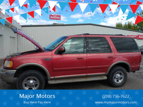 2000 Ford Expedition for sale at Major Motors in Twin Falls ID