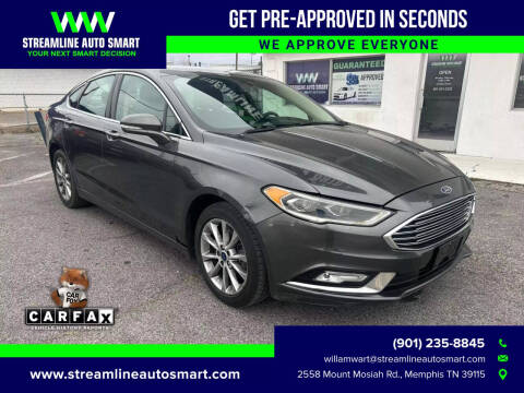 2017 Ford Fusion for sale at Streamline Auto Smart in Memphis TN