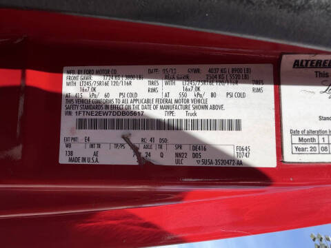 2013 Ford E-Series E-250