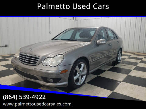 2006 Mercedes-Benz C-Class for sale at Palmetto Used Cars in Piedmont SC