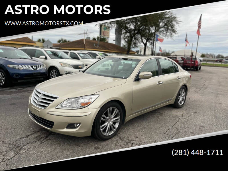 2009 Hyundai Genesis for sale at ASTRO MOTORS in Houston TX