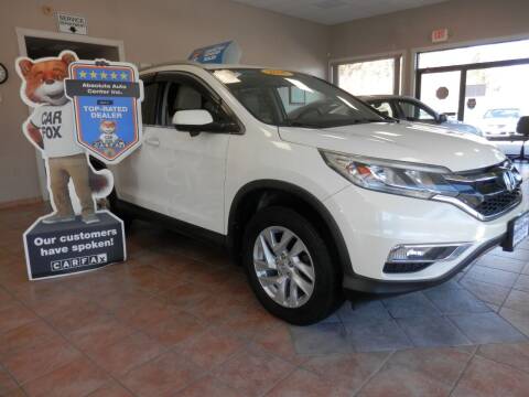 2016 Honda CR-V for sale at ABSOLUTE AUTO CENTER in Berlin CT