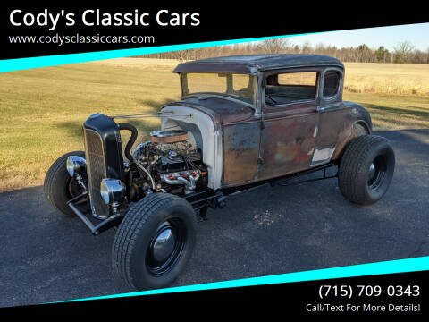 1930 Ford Model A for sale at Cody's Classic & Collectibles, LLC in Stanley WI